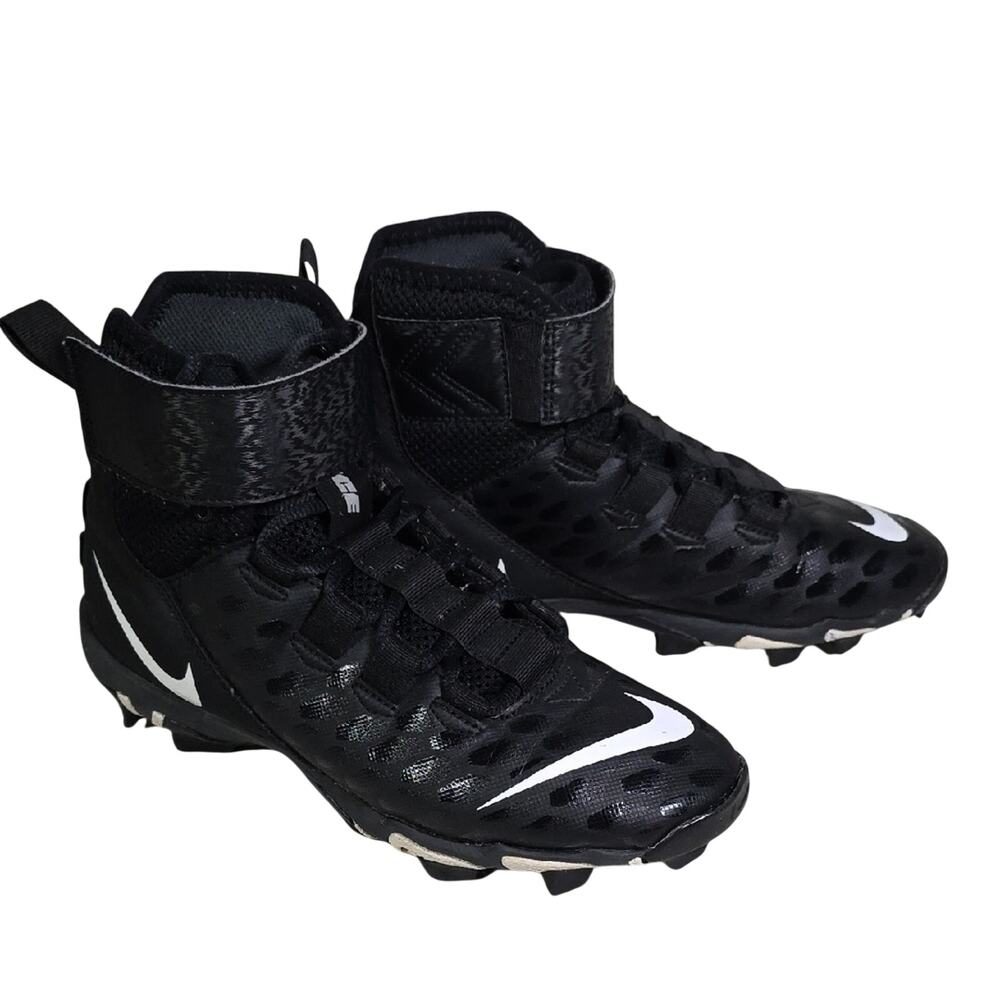 Nike Force Savage Elite Black White Football Cleats Mens Size 7